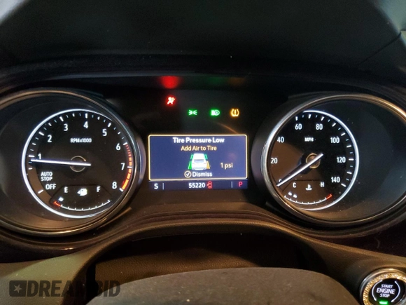 2023 Buick Encore GX Essence с VIN KL4MMFSL5PB041815, выставлен на аукционе Copart как лот 55296345 с пробегом 55 220 миль миль и Чистый • Clean title. История ставок и продаж доступна на DreamBid. Изображение 9.