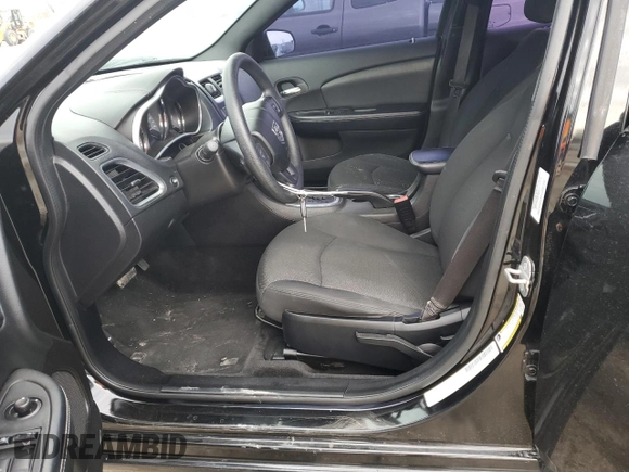 2014 Dodge Avenger SE with VIN 1C3CDZAB0EN235079, listed as a Copart auction lot 50106065 with 150,157 mi miles and Salvage Title. Bid and sale history available at carsss.com. Image 7.