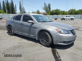 2012 Chrysler 200 LX with VIN 1C3CCBAB1CN152591, listed as a Copart auction lot 54960465 with 152,396 mi miles and Clean Title. Bid and sale history available at carsss.com. Image 4.