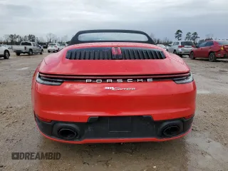 2024 Porsche 911 Carrera with VIN WP0CA2A95RS238446, listed as a Copart auction lot 47811115 with 0 mi miles and Salvage Title. Bid and sale history available at carsss.com. Image 6.