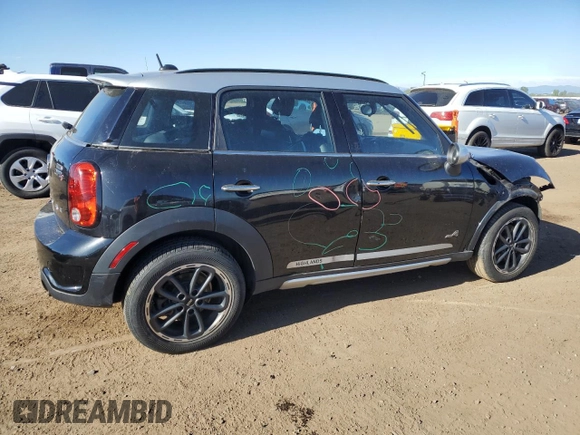 2016 MINI Countryman S with VIN WMWZC5C59GWU21416, listed as a Copart auction lot 57477455 with 119,868 mi miles and Salvage title. Bid and sale history available at DreamBid. Image 3.