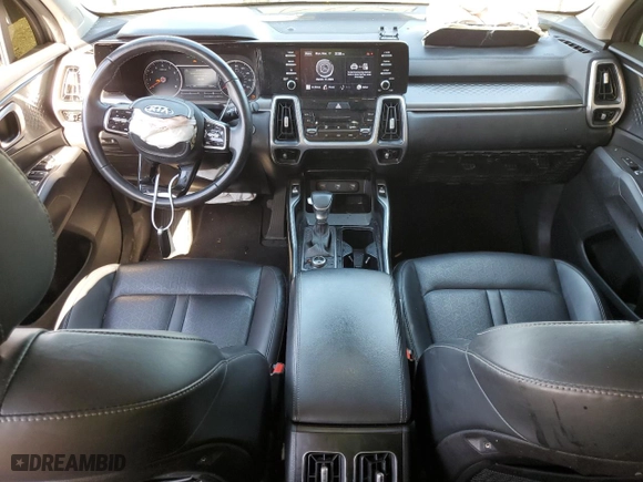 2021 Kia Sorento S with VIN 5XYRLDLCXMG037729, listed as a Copart auction lot 49431205 with 64,870 mi miles and Salvage Title. Bid and sale history available at carsss.com. Image 8.