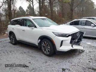 2024 Infiniti QX60 Luxe с VIN 5N1DL1FS2RC333718, выставлен на аукционе IAAI как лот 41167491 с пробегом 27 306 миль миль и . История ставок и продаж доступна на DreamBid. Изображение 1.