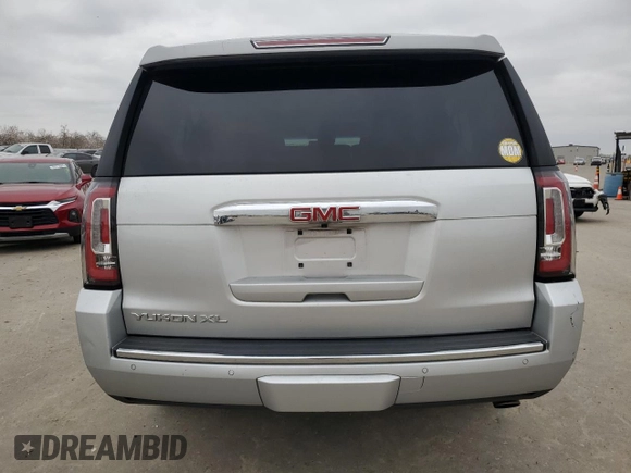 2017 GMC Yukon XL Denali with VIN 1GKS2HKJ8HR222286, listed as a Copart auction lot 46079885 with 84,243 mi miles and Salvage Title. Bid and sale history available at carsss.com. Image 6.