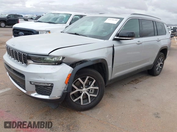 2024 Jeep Grand Cherokee Limited with VIN 1C4RJKBG3R8536286, listed as a IAAI auction lot 42578700 with 43,126 mi miles and . Bid and sale history available at DreamBid. Image 17.
