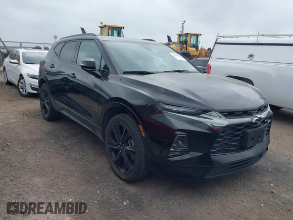 2022 Chevrolet Blazer RS with VIN 3GNKBERS7NS176667, listed as a IAAI auction lot 41935429 with 29,837 mi miles and . Bid and sale history available at DreamBid. Image 1.