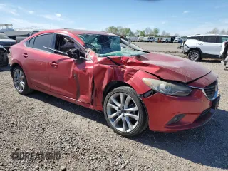 2014 Mazda 6 i Grand Touring with VIN JM1GJ1W68E1136469, listed as a Copart auction lot 49072885 with Not Provided miles and Salvage Title. Bid and sale history available at carsss.com. Image 4.