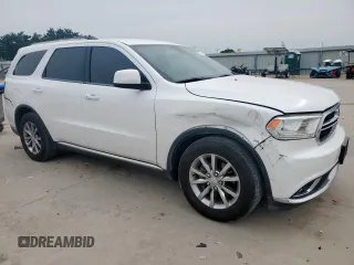 2018 Dodge Durango SXT with VIN 1C4RDHAG0JC329075, listed as a Copart auction lot 56966855 with 176,403 mi miles and Salvage title. Bid and sale history available at DreamBid. Image 4.