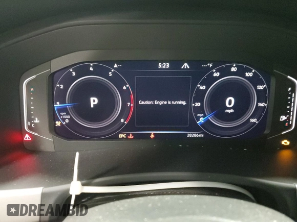 2023 Volkswagen Atlas SE с VIN 1V2HP2CA8PC528004, выставлен на аукционе Copart как лот 88048055 с пробегом 28 286 миль миль и Списание • Salvage title. История ставок и продаж доступна на DreamBid. Изображение 9.