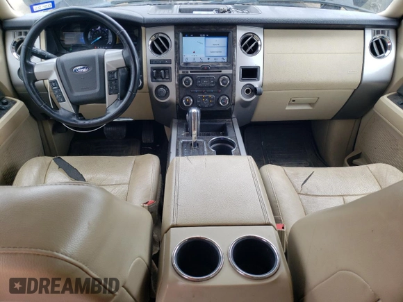 2016 Ford Expedition Max Limited with VIN 1FMJK2AT6GEF12731, listed as a Copart auction lot 54568885 with 183,644 mi miles and Salvage Title. Bid and sale history available at DreamBid. Image 8.