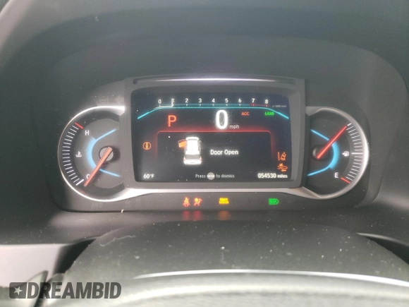 2020 Honda Passport EX-L with VIN 5FNYF7H57LB001582, listed as a Copart auction lot 47592685 with 54,530 mi miles and Salvage Title. Bid and sale history available at DreamBid. Image 9.