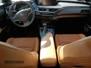 2022 Lexus UX 250h with VIN JTHP9JBH8N2057425, listed as a Copart auction lot 45984885 with 44,924 mi miles and Salvage title. Bid and sale history available at DreamBid. Image 8.
