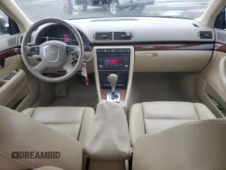 2007 Audi A4 2.0T with VIN WAUDF78E07A205165, listed as a Copart auction lot 53310825 with 162,259 mi miles and Salvage title. Bid and sale history available at DreamBid. Image 8.
