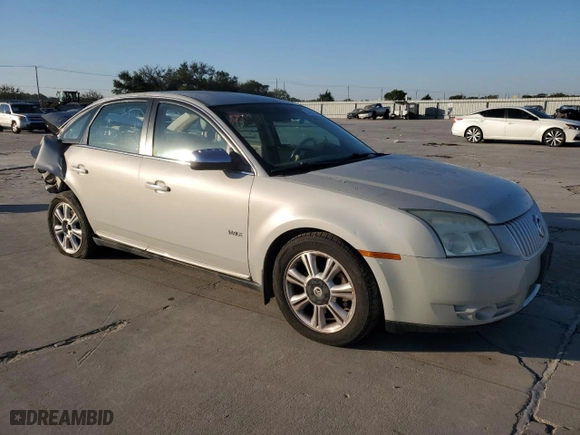 2008 Mercury Sable Premier with VIN 1MEHM42WX8G610800, listed as a Copart auction lot 74048594 with 210,922 mi miles and Salvage Title. Bid and sale history available at carsss.com. Image 4.