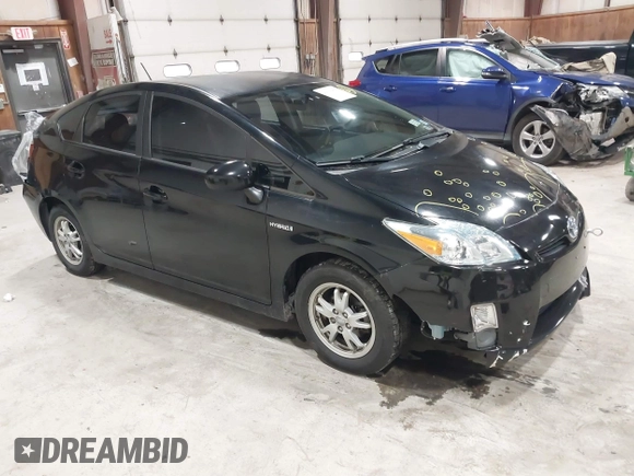 2010 Toyota Prius II with VIN JTDKN3DU1A1302109, listed as a IAAI auction lot 42018896 with 125,169 mi miles. Bid and sale history available at carsss.com. Image 1.