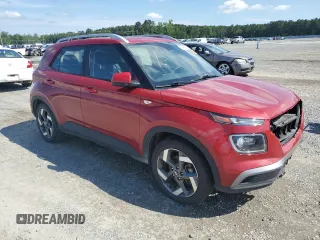 2022 Hyundai Venue SEL with VIN KMHRC8A34NU177006, listed as a Copart auction lot 58404985 with 80,469 mi miles and Salvage title. Bid and sale history available at DreamBid. Image 4.
