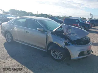 2016 Volkswagen Passat 1.8T SE w/Technology with VIN 1VWBS7A38GC018059, listed as a IAAI auction lot 41684959 with 44,850 mi miles. Bid and sale history available at carsss.com. Image 1.