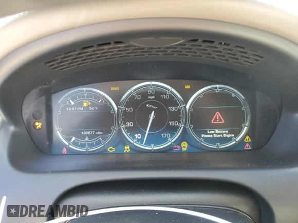 2014 Jaguar XJ Portfolio with VIN SAJWA2GZ2E8V70065, listed as a Copart auction lot 43872505 with 138,677 mi miles and Salvage title. Bid and sale history available at DreamBid. Image 9.