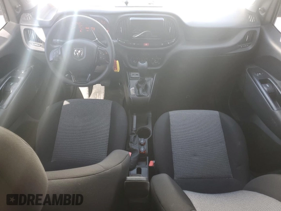 2019 Ram ProMaster City Cargo Tradesman with VIN ZFBHRFAB0K6M88090, listed as a Copart auction lot 52197545 with 101,069 mi miles and Salvage Title. Bid and sale history available at carsss.com. Image 8.