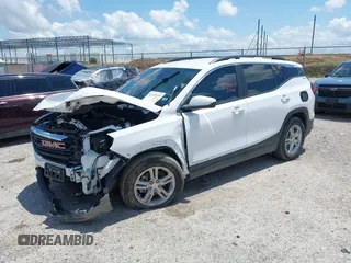 2022 GMC Terrain SLE с VIN 3GKALMEVXNL252859, выставлен на аукционе IAAI как лот 42323219 с пробегом 63 320 миль миль и . История ставок и продаж доступна на DreamBid. Изображение 2.
