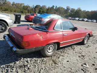 1982 Mercedes-Benz 380 with VIN WDBBA45A5CB014255, listed as a Copart auction lot 76545864 with 168,557 mi miles and Salvage Title. Bid and sale history available at carsss.com. Image 3.