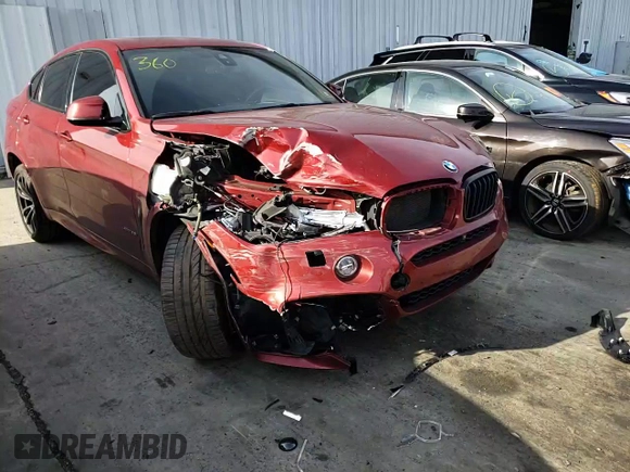 2017 BMW X6 xDrive35i with VIN 5UXKU2C33H0U29884, listed as a Copart auction lot 46465493 with 85,652 mi miles. Bid and sale history available at carsss.com. Image 12.