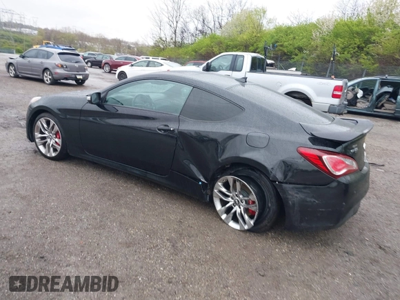 2016 Hyundai Genesis Coupe R-Spec with VIN KMHHU6KJ9GU132432, listed as a IAAI auction lot 42009573 with 63,267 mi miles and . Bid and sale history available at DreamBid. Image 3.
