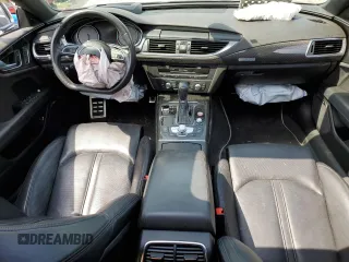 2017 Audi S7 Prestige with VIN WAU2FAFC3HN043225, listed as a Copart auction lot 61791724 with 57,361 mi miles and Salvage Title. Bid and sale history available at carsss.com. Image 8.