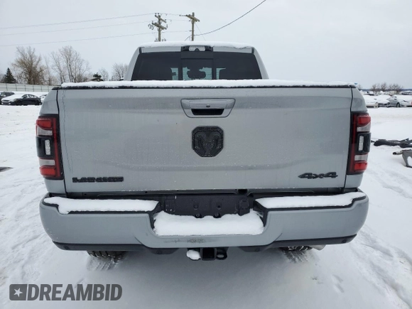 2023 Ram 2500 Laramie with VIN 3C6UR5FLXPG637545, listed as a Copart auction lot 88538345 with 236 mi miles and Clean Title. Bid and sale history available at carsss.com. Image 6.