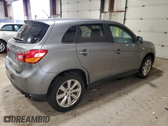 2015 Mitsubishi Outlander Sport ES with VIN 4A4AP3AU4FE001191, listed as a Copart auction lot 88048565 with 90,577 mi miles and Salvage Title. Bid and sale history available at carsss.com. Image 3.