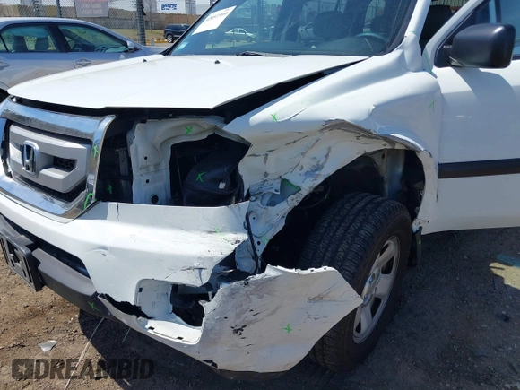 2011 Honda Pilot LX with VIN 5FNYF4H25BB037080, listed as a IAAI auction lot 42057399 with 146,790 mi miles and . Bid and sale history available at DreamBid. Image 6.