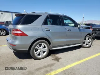 2015 Mercedes-Benz M 350 with VIN 4JGDA5JB3FA596246, listed as a Copart auction lot 51526425 with 96,578 mi miles and Salvage Title. Bid and sale history available at DreamBid. Image 3.