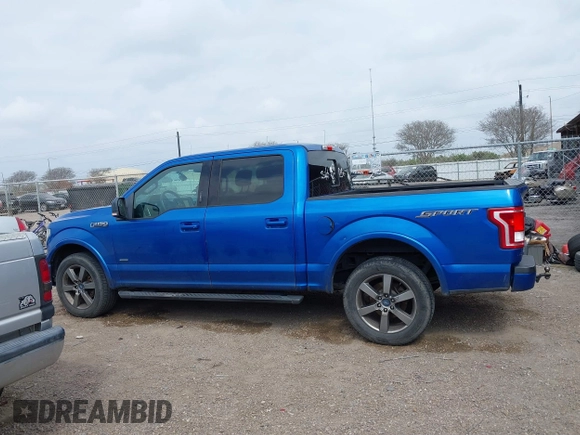 2015 Ford F-150 XL with VIN 1FTEW1CG1FKD20413, listed as a IAAI auction lot 41694489 with 147,431 mi miles and . Bid and sale history available at DreamBid. Image 14.