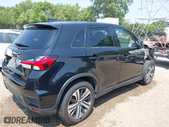 2021 Mitsubishi Outlander ES with VIN JA4APUAU3MU032698, listed as a IAAI auction lot 42461693 with 47,325 mi miles and . Bid and sale history available at DreamBid. Image 4.