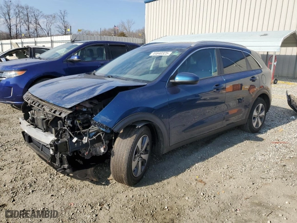 2022 Kia Niro LX with VIN KNDCB3LC5N5539268, listed as a Copart auction lot 44640325 with 53,267 mi miles and Salvage Title. Bid and sale history available at carsss.com. Image 1.