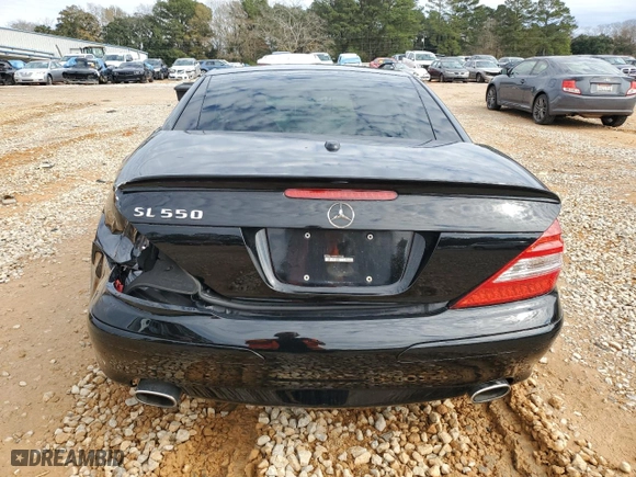 2007 Mercedes-Benz SL-Class 5.5L V8 with VIN WDBSK71F57F130540, listed as a Copart auction lot 43042515 with 82,744 mi miles and Salvage Title. Bid and sale history available at carsss.com. Image 6.