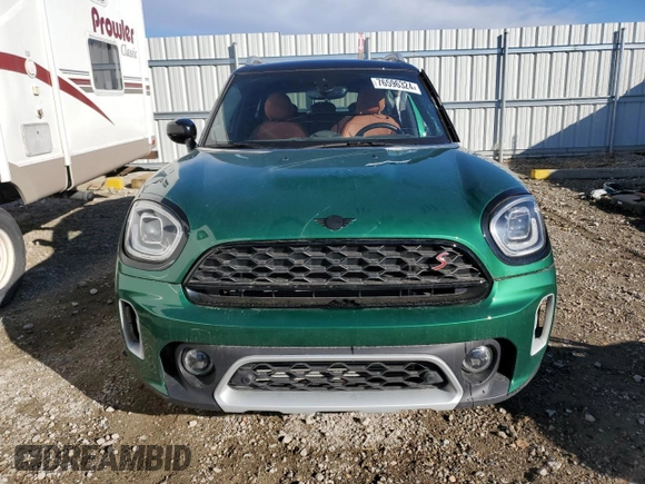 2022 MINI Countryman Cooper S with VIN WMZ83BR02N3N66904, listed as a Copart auction lot 76596324 with 22,096 mi miles and Salvage title. Bid and sale history available at DreamBid. Image 5.