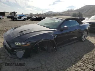2021 Ford Mustang GT Premium with VIN 1FATP8FF6M5141723, listed as a Copart auction lot 43733725 with 22,035 mi miles and Salvage Title. Bid and sale history available at DreamBid. Image 1.