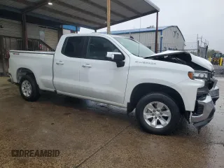 2021 Chevrolet Silverado 1500 LT with VIN 1GCRYDEDXMZ379058, listed as a Copart auction lot 52102445 with 73,293 mi miles and Clean Title. Bid and sale history available at DreamBid. Image 4.