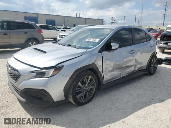 2023 Subaru WRX with VIN JF1VBAB63P8814507, listed as a Copart auction lot 69670544 with 13,417 mi miles and Salvage title. Bid and sale history available at DreamBid. Image 1.