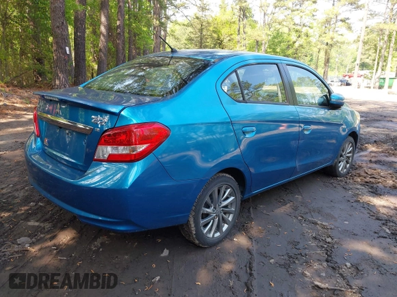 2017 Mitsubishi Mirage G4 SE with VIN ML32F4FJ5HH000686, listed as a IAAI auction lot 42057980 with 81,067 mi miles. Bid and sale history available at carsss.com. Image 4.