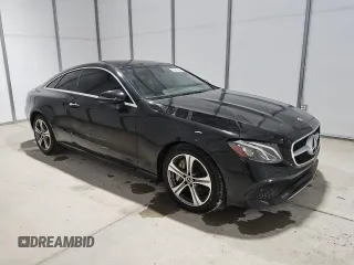 2018 Mercedes-Benz E 400 with VIN WDD1J6GB3JF015611, listed as a Copart auction lot 57523915 with 85,889 mi miles and Clean title. Bid and sale history available at DreamBid. Image 4.