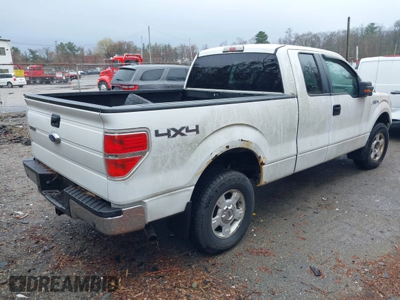 2010 Ford F-150 XL with VIN 1FTEX1E85AKC18141, listed as a IAAI auction lot 41948061 with 188,422 mi miles. Bid and sale history available at carsss.com. Image 4.