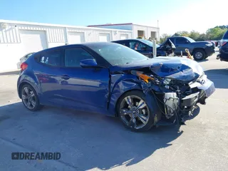 2016 Hyundai Veloster with VIN KMHTC6AD8GU302014, listed as a IAAI auction lot 41764406 with 102,893 mi miles. Bid and sale history available at carsss.com. Image 13.