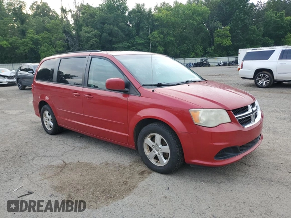 2012 Dodge Grand Caravan SXT with VIN 2C4RDGCG3CR236407, listed as a Copart auction lot 54771015 with 184,859 mi miles and Clean Title. Bid and sale history available at DreamBid. Image 4.