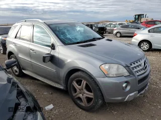 2010 Mercedes-Benz M 550 with VIN 4JGBB7CB5AA546406, listed as a Copart auction lot 46042685 with 125,052 mi miles and Salvage Title. Bid and sale history available at DreamBid. Image 4.
