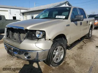 2007 Ford F-150 XLT with VIN 1FTRW12W77KB48934, listed as a Copart auction lot 48218155 with 177,126 mi miles and Salvage Title. Bid and sale history available at carsss.com. Image 1.