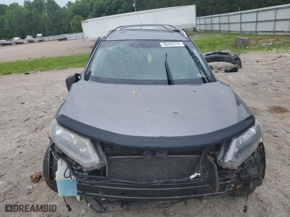 2016 Nissan Rogue SV with VIN KNMAT2MT2GP637159, listed as a Copart auction lot 56445774 with 119,777 mi miles and Salvage Title. Bid and sale history available at carsss.com. Image 5.
