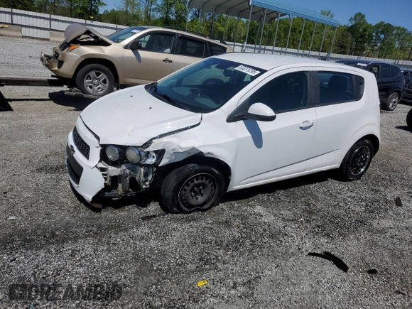 2013 Chevrolet Sonic LS with VIN 1G1JA6SH7D4120201, listed as a Copart auction lot 53231295 with 205,985 mi miles and Salvage title. Bid and sale history available at DreamBid. Image 1.
