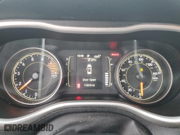2017 Jeep Cherokee Latitude с VIN 1C4PJLCS6HW640751, выставлен на аукционе Copart как лот 57822525 с пробегом 115 216 миль миль и Чистый • Clean title. История ставок и продаж доступна на DreamBid. Изображение 9.